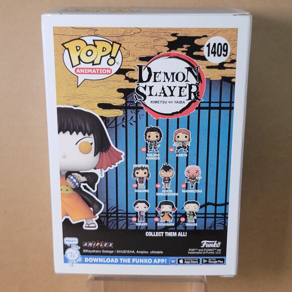 Funko Pop! Animation Demon Slayer: Susamaru #1409 NEW / NRFB - Picture 3 of 6